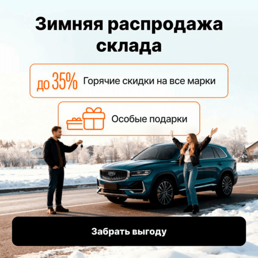 Зимняя распродажа